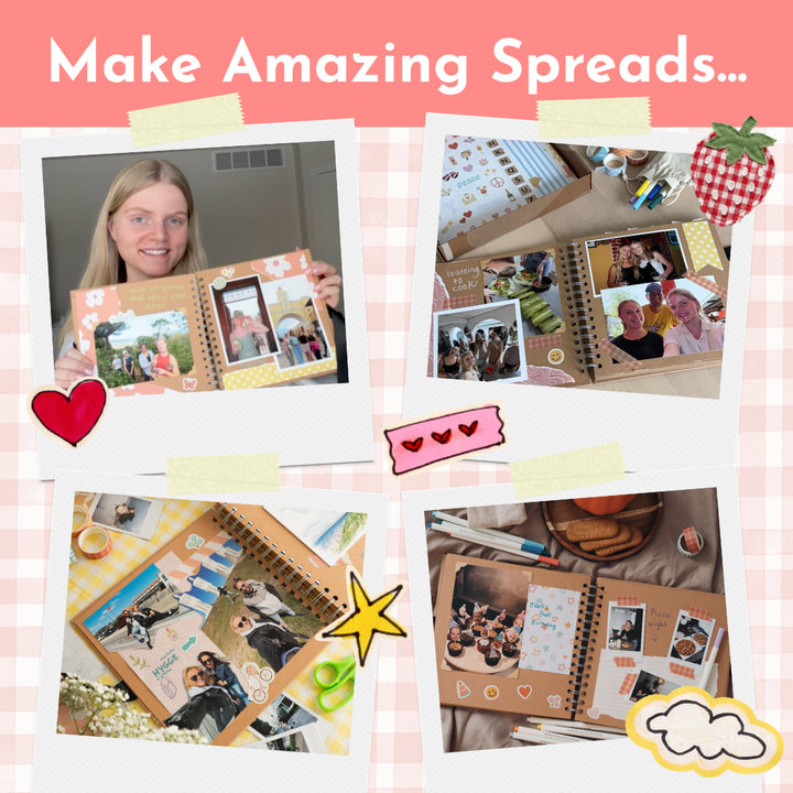 Travel Scrapbook Supplies Bundle