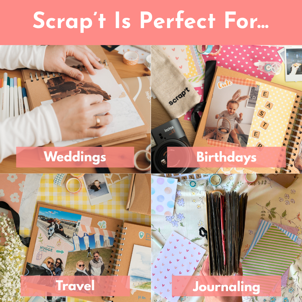 Travel Scrapbook Supplies Bundle