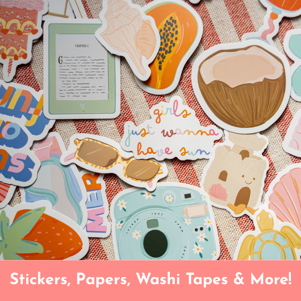 Travel Scrapbook Supplies Bundle
