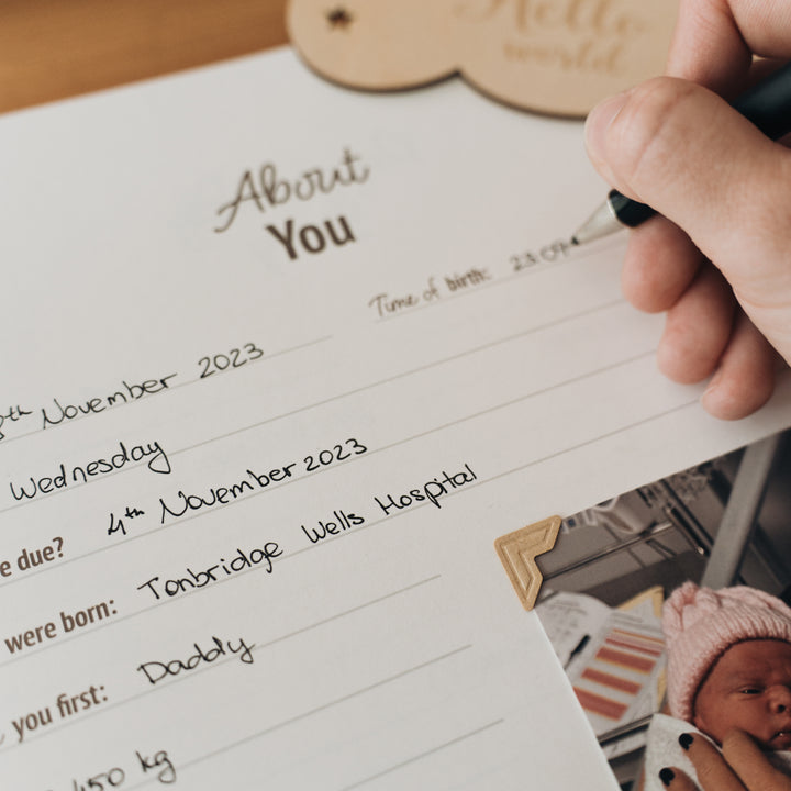 Baby Journal - First Steps Edition