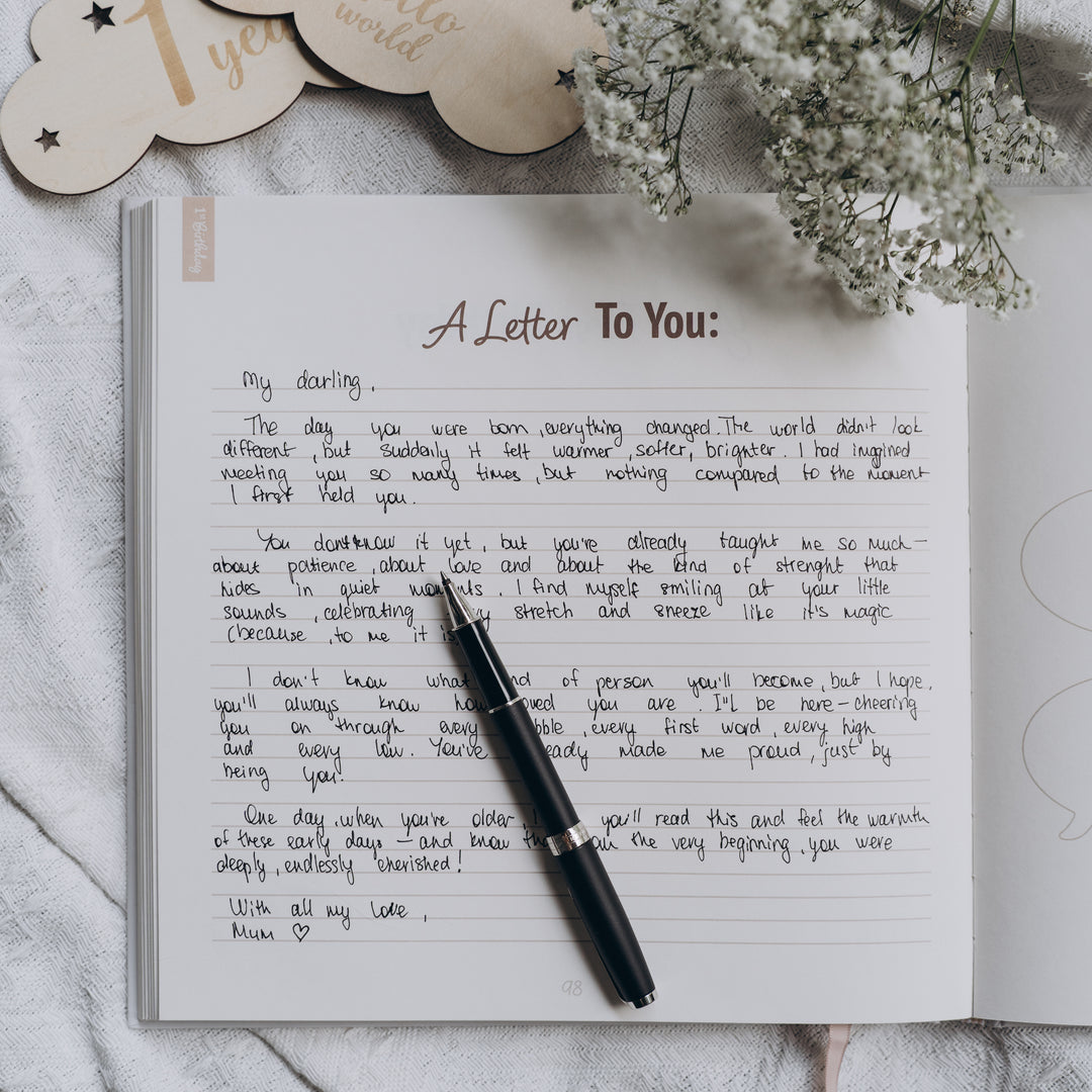 Baby Journal - First Steps Edition