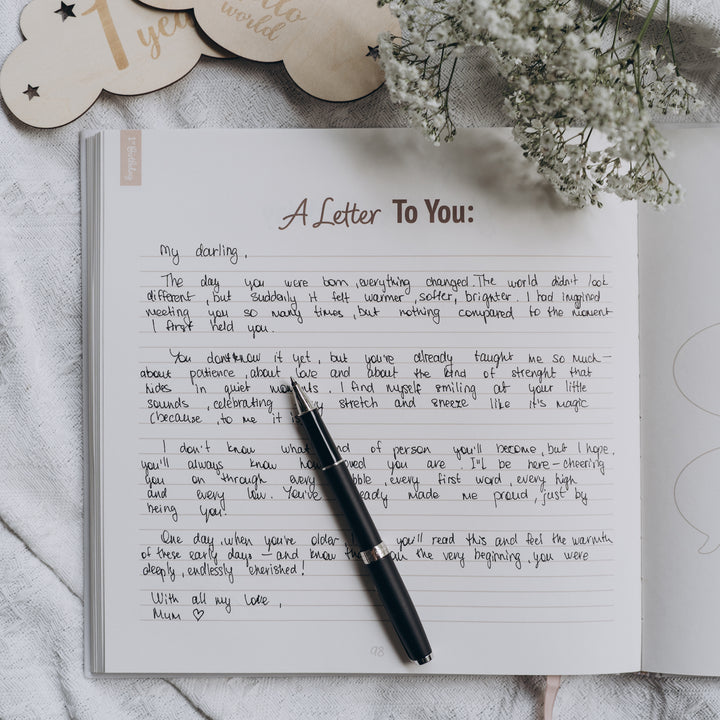 Baby Journal - First Steps Edition