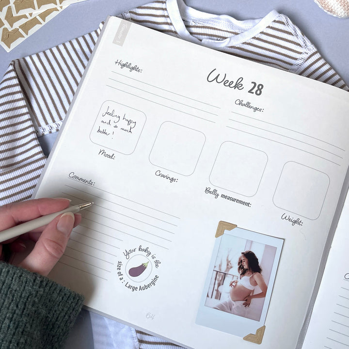 Pregnancy Journal - Milestones Edition