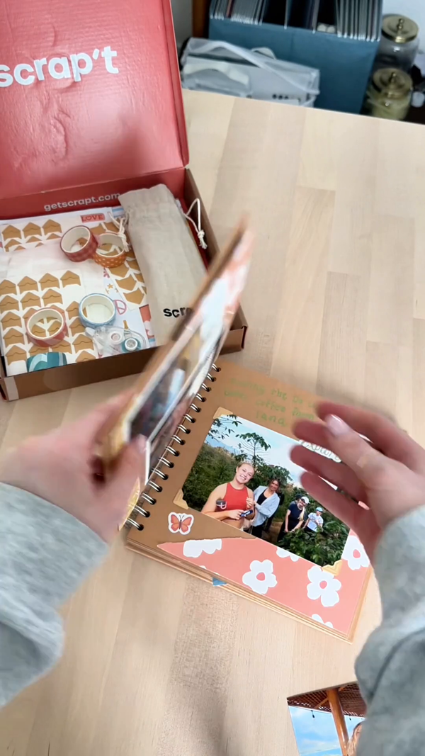 Customer scrapbook