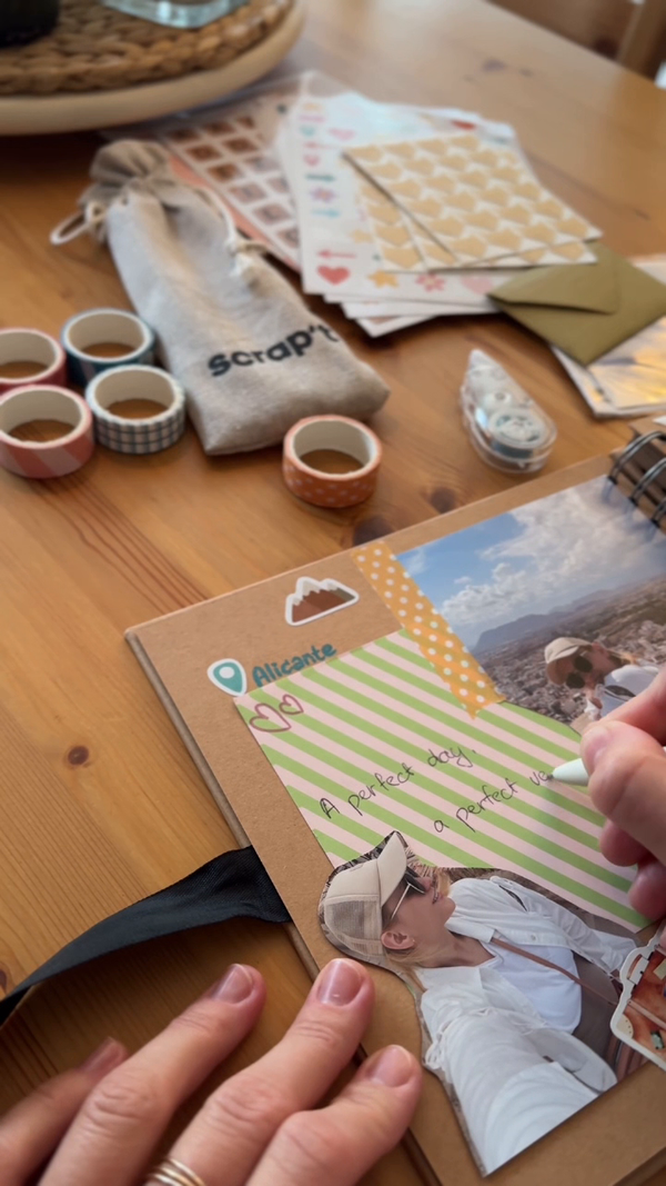 Customer scrapbook